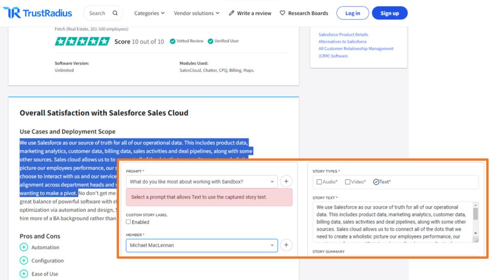 Turn peer review quotes into reusable content assets Turn peer review quotes into reusable content assets
